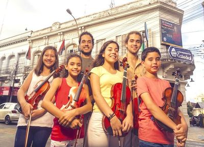 Músicos paraguayos en la Convención Suzuki