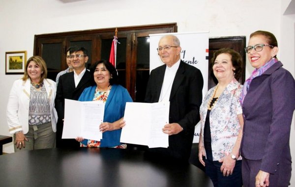 Firma de convenio para evitar el trabajo infantil - Edicion Impresa - ABC Color