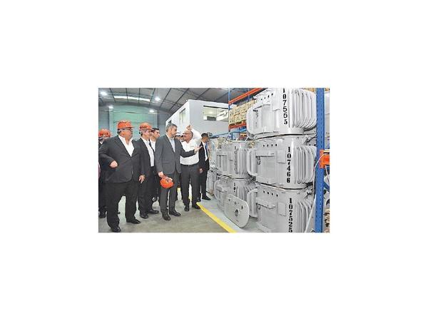 Nueva planta que fabrica transformadores