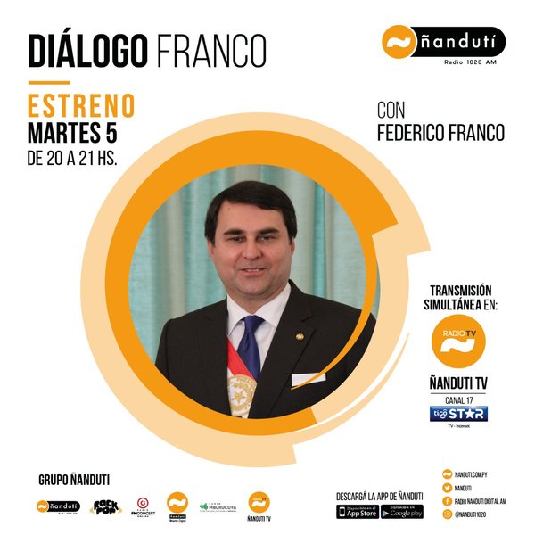 Diálogo Franco con la conducción de Federico Franco » Ñanduti