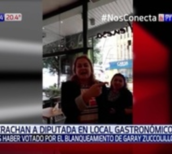 Escrachan a diputada del PLRA por blanquear a ministro de la Corte - Paraguay.com