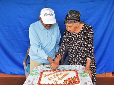Una increíble historia de amor: cumplieron 81 años de casados