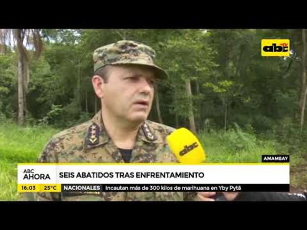 Enfrentamiento en Amambay - Tv - ABC Color