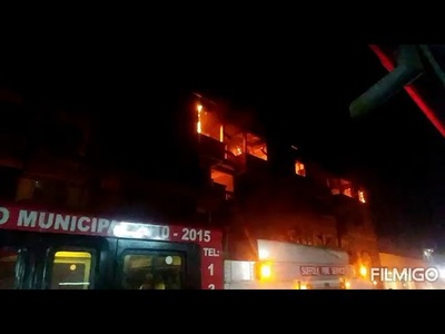 INCENDIO DE GRAN MAGNITUD EN EDIFICIO CÉNTRICO DE ENCARNACIÓN
