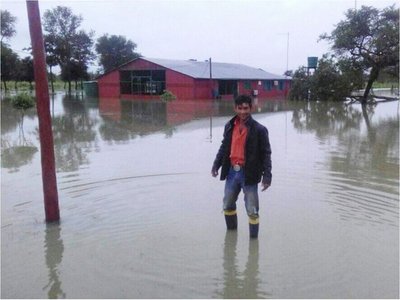 Lluvia de 200 milímetros inundó a muchas familias de Alto Paraguay
