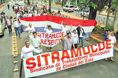 Piden  dignificación laboral y una gestión municipal más transparente | Diario Vanguardia 07