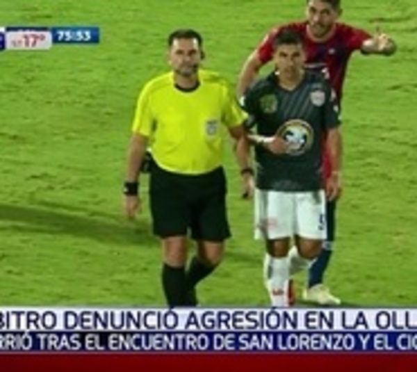 Tras polémico cobro, árbitro denunció agresión  - Paraguay.com