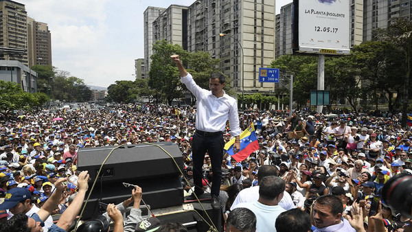 Guaidó asegura que “no hay vuelta atrás” hasta que salga Maduro - ADN Paraguayo