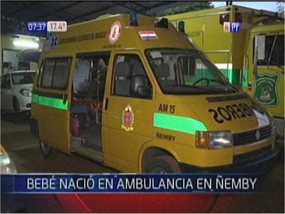 Una mujer dio a luz con ayuda de bomberos de Ñemby