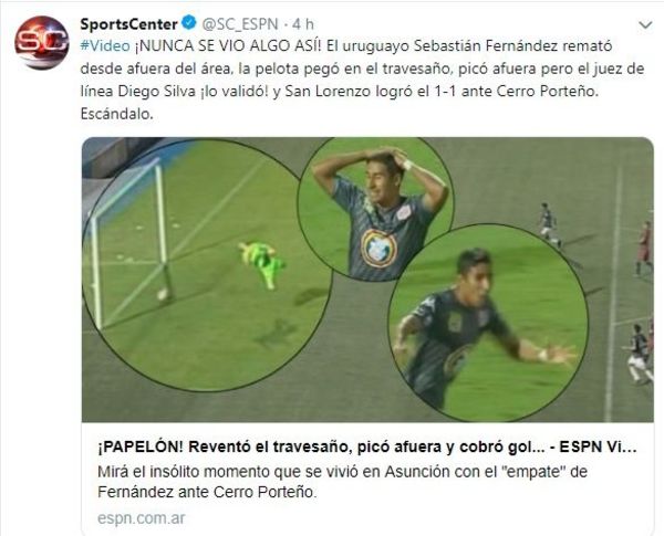 Repercusión continental - Deportes - ABC Color