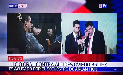 Líder del EPP se somete a juicio en la Agrupación Especializada