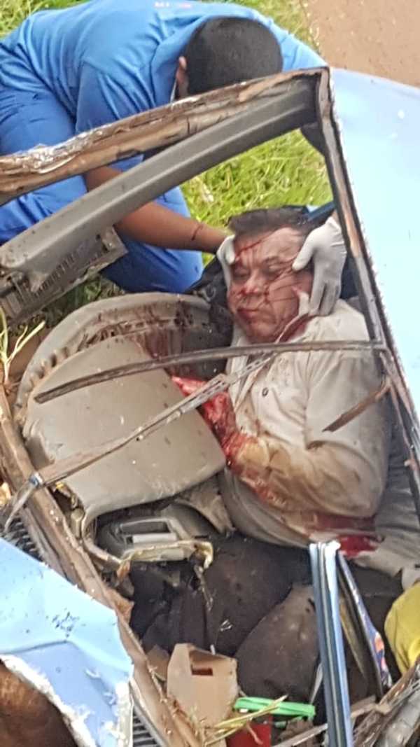 Fallece conductor arrastrado por camión de gran porte