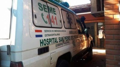 CAIDA FATAL EN UN CAMINO VECINAL DE SAN PEDRO DEL PNÁ.