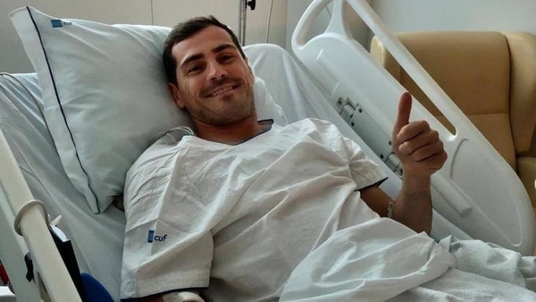 HOY / Casillas pasa sin sobresaltos su primera noche en el hospital
