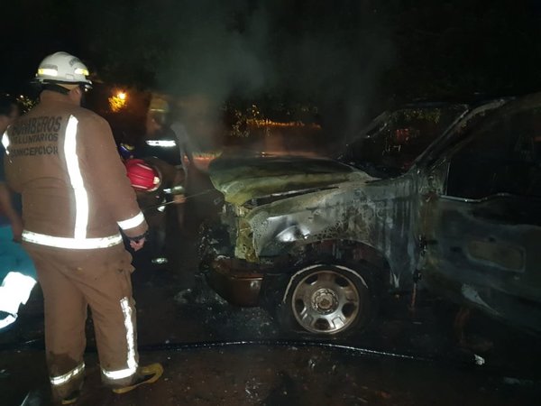Sospechan de incendio provocado que afecta a pareja de indignados en Concepción | Paraguay en Noticias 