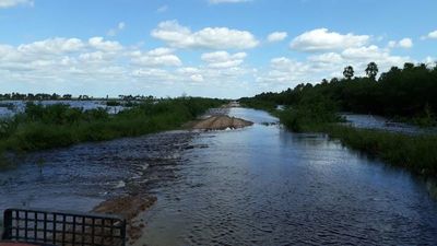 Puerto Pinasco, bajo agua: otro distrito ignorado por el Gobierno | Paraguay en Noticias