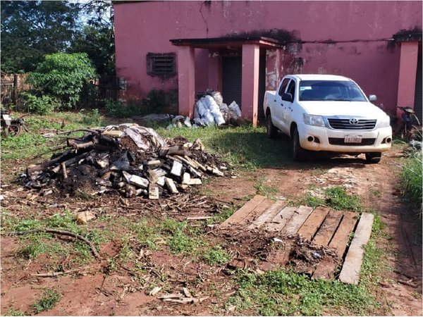 Denuncian que Fiscalía de Curuguaty quemó ilegalmente marihuana