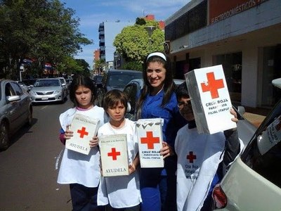 DIA DE LA BANDERITA: VOLUNTARIOS DE LA CRUZ ROJA SALDRÁN A LAS CALLES EL 08 DE MAYO