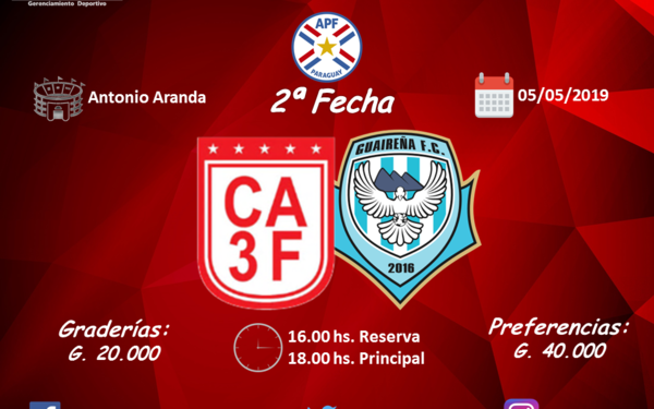 Establecen precios de entradas para el juego del «3»
