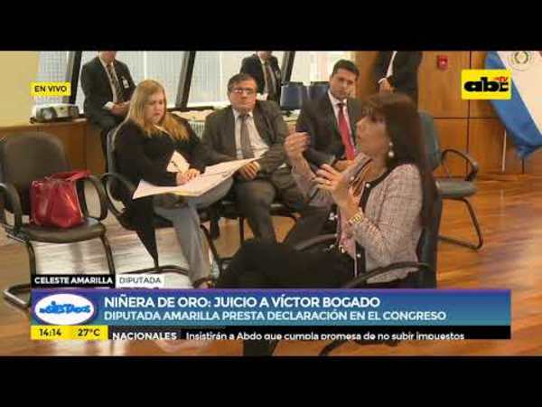 Niñera de oro: Juicio a Victor Bogado - Tv - ABC Color