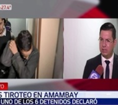 Declara uno de los seis detenidos por tiroteo en Amambay - Paraguay.com