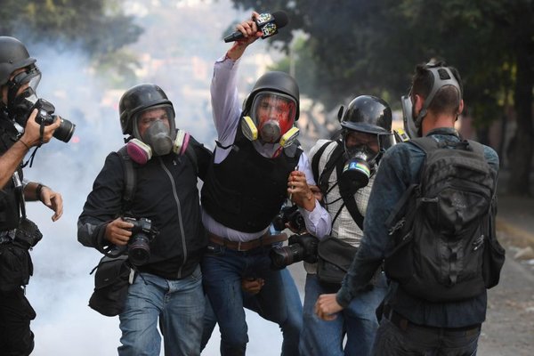 Segundo día de la Operación Libertad en Venezuela - Fotos - ABC Color