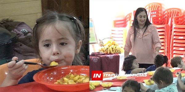 ALMUERZO ESCOLAR LLEGA CON MUCHO ÉXITO EN LA PAZ.