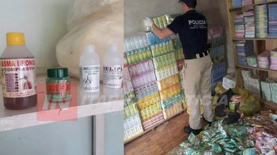 UN PROCESADO POR FABRICAR REMEDIOS SIN LICENCIA