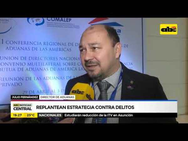 Replantean estrategias contra delitos aduaneros en la región - Tv - ABC Color