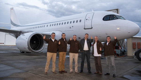 Jet corporativo de Airbus establece impresionante récord de duración de vuelo