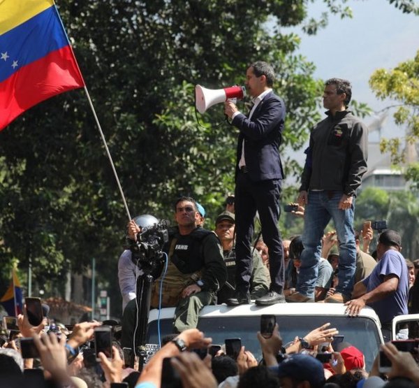 Guaidó vuelve a llamar a paro en Venezuela tras fallido intento - Internacionales - ABC Color