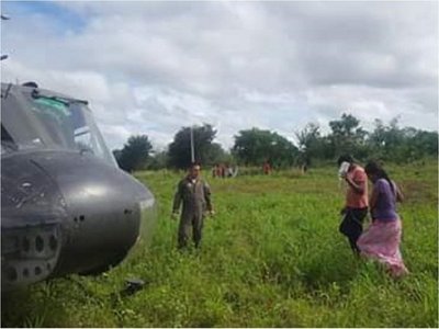 Asistencia aérea es la única vía en lugares aislados del Chaco