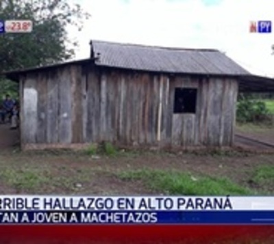 Matan a machetazos a un joven en Alto Paraná - Paraguay.com