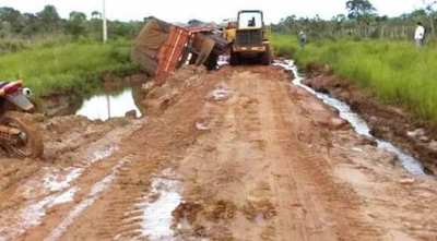 Pobladores de Puentesiño cerrarán la ruta V para exigir caminos alfaltados