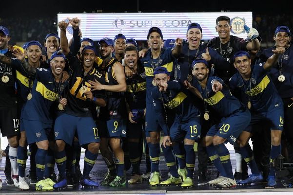 Con Junior Alonso, Boca es campeón de la Supercopa Argentina