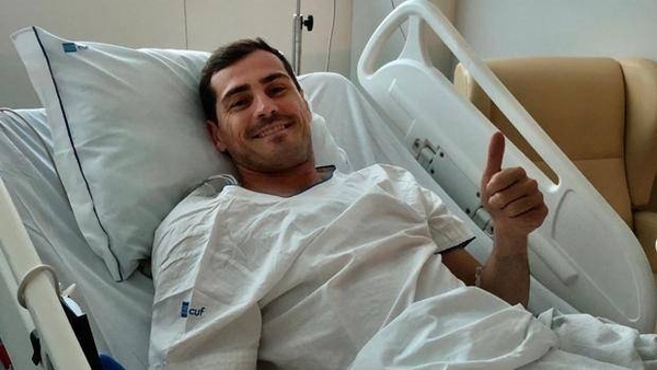 HOY / Casillas podría recibir el alta el próximo lunes, según su esposa