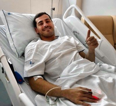 Casillas sale de cuidados intensivos - Deportes - ABC Color