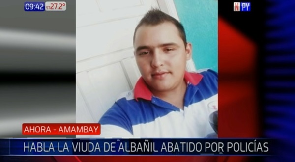 Mujer asegura que inocente fue asesinado en enfrentamiento