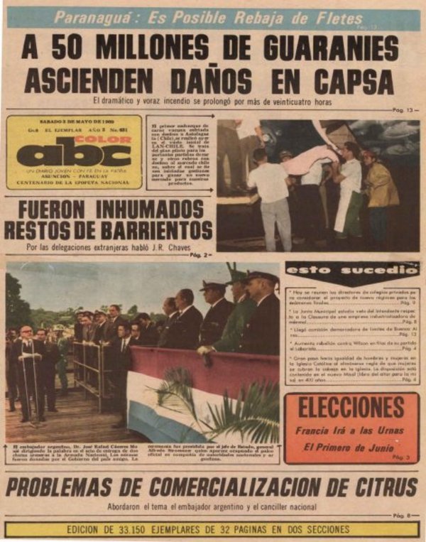 3 de mayo de 2019 - Un Dia Como Hoy - ABC Color