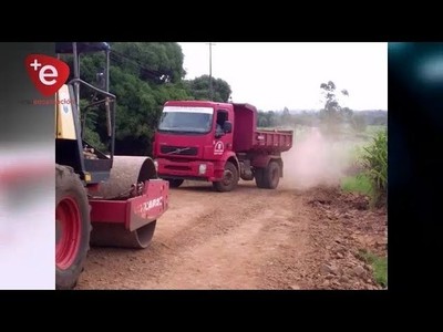 MEJORAN CAMINOS EN SAN LUIS DEL PARANÁ