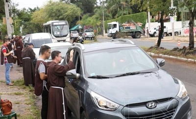 HOY / San Leopoldo y los diez  mandamientos para manejar  vehículos: bendición capuchina