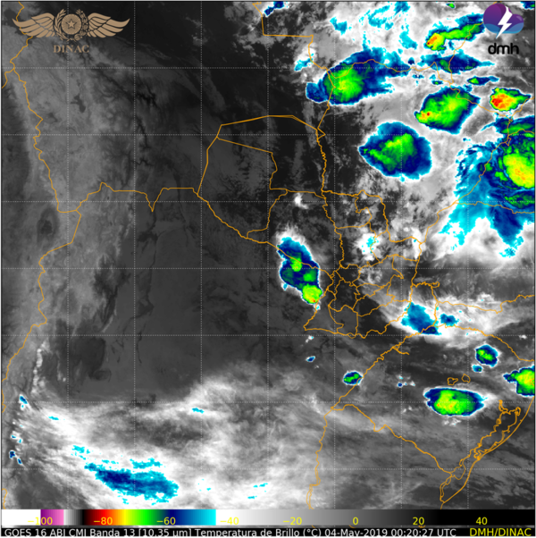 Sigue alerta de tormentas para ocho departamentos - ADN Paraguayo