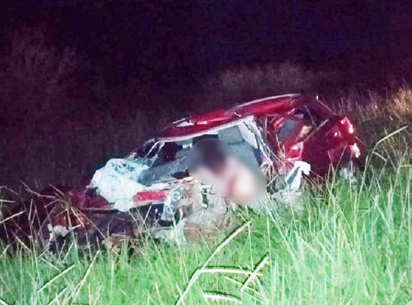 Fatal accidente vehicular en Cerrito - Edicion Impresa - ABC Color