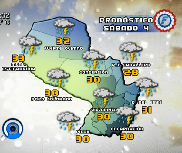 Persisten las lluvias y tormentas para hoy