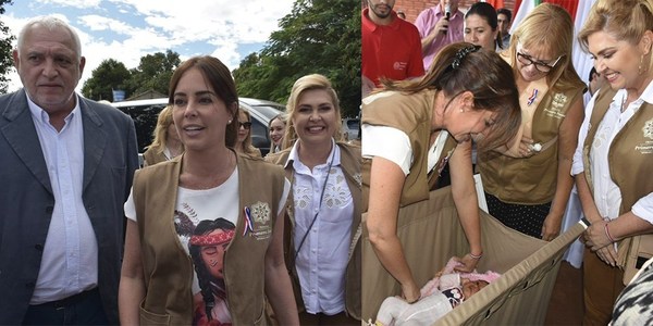 PRIMERA DAMA SILVANA ABDO VISITÓ ITAPÚA.