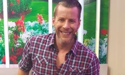 David Dionich comiendo tortillas en tv boliviana