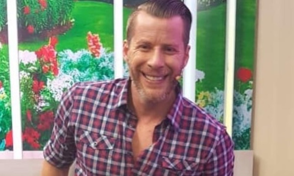 David Dionich comiendo tortillas en tv boliviana