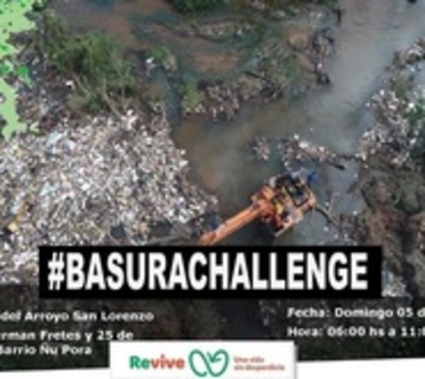 El #BasuraChallenge llega a San Lorenzo este domingo - Paraguay.com