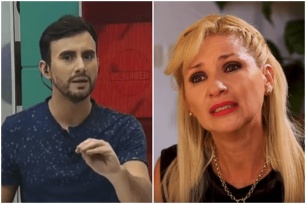 Audio-Gaby León rompió en llanto ante la cobardía de Carlos Gomez en televisión. - Churero.com
