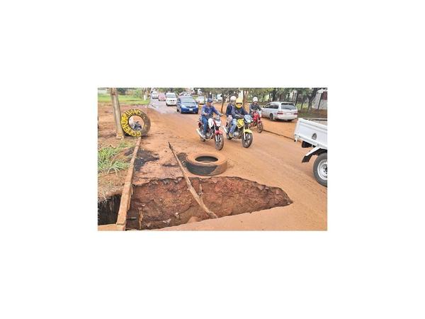 Nuevo intendente de CDE heredará baches y calles intransitables